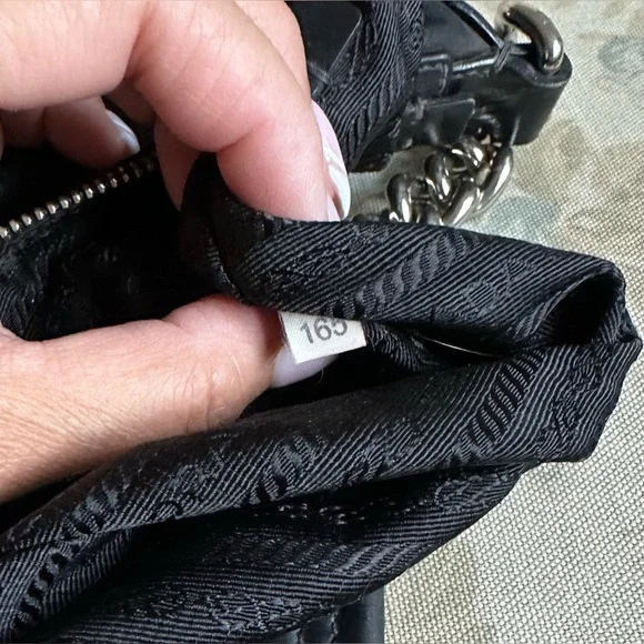 100% Authentic Prada Shoulder Bag w/original Authenticity cards/tags pre-loved - Picture 12 of 12